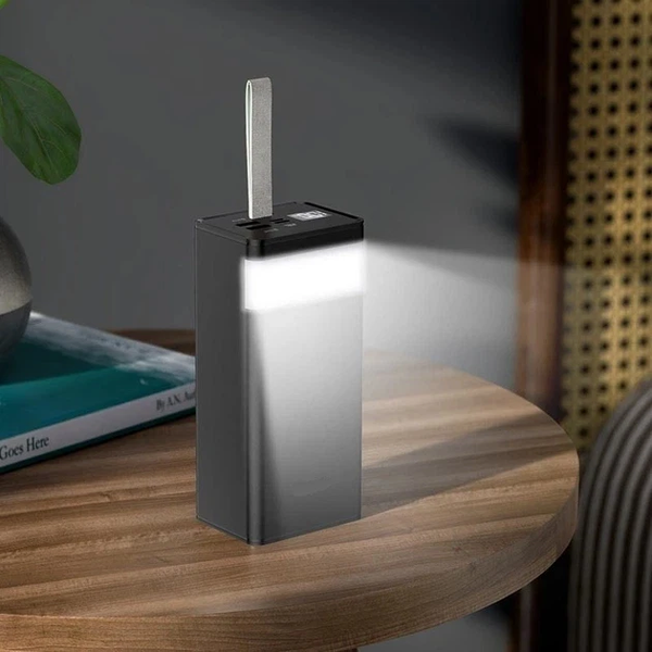 Повербанк Awei J86 80000 mAh 22.5W: Потужна зарядна станція зі швидкою зарядкою PD/QC та LED-ліхтарем J86-80 фото