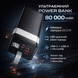 Повербанк Awei J86 80000 mAh 22.5W: Потужна зарядна станція зі швидкою зарядкою PD/QC та LED-ліхтарем J86-80 фото 2
