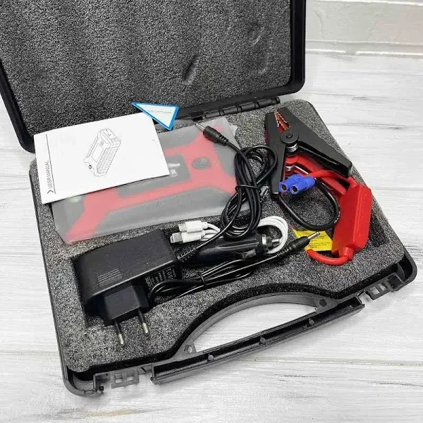 Мультифункціональний Jump Starter 29B 99800 mAh: Пусковий пристрій 600А, Power Bank та аварійний набір водія 4-в-1 29B-99 фото